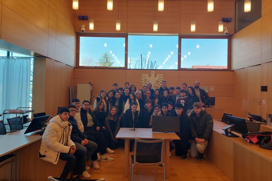 Besuch beim Landesgericht Leoben