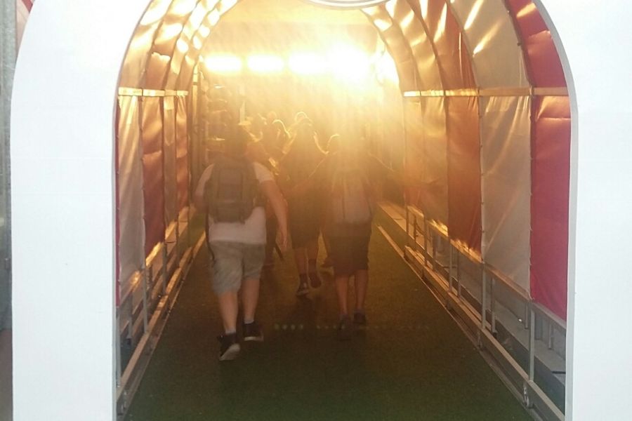 Die ersten Klassen besuchen die Red Bull Arena Salzburg