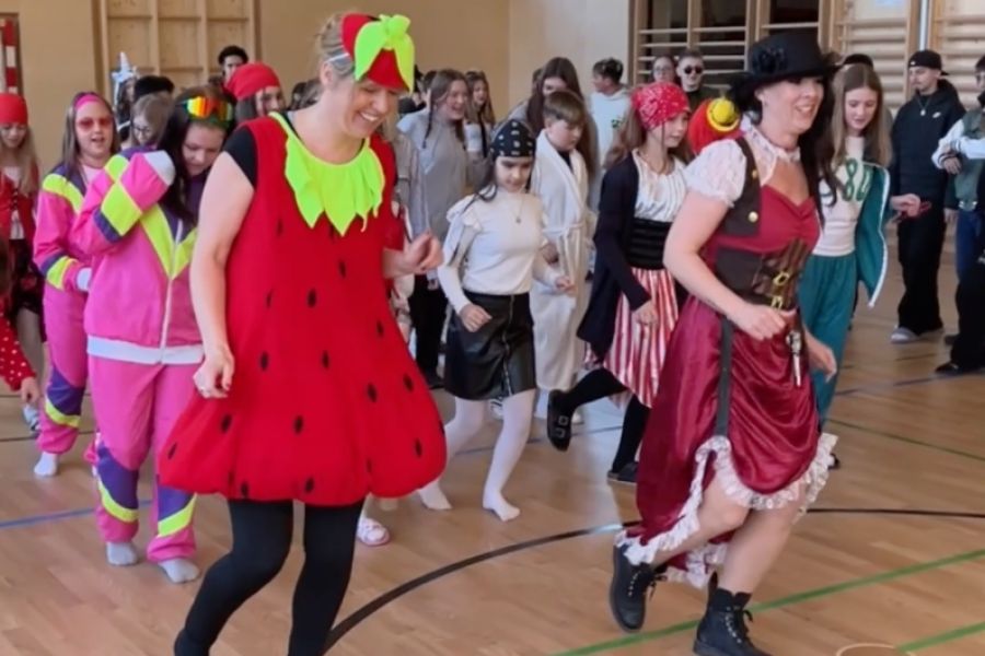 Faschingdienstag in der MS Rottenmann