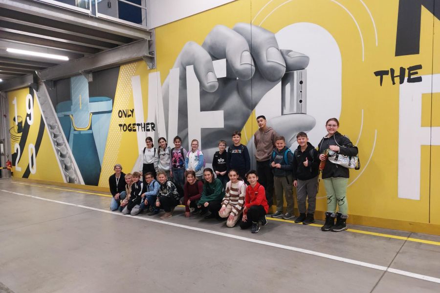 Exkursion der Klassen 1a und 1b zum MARK Future Space